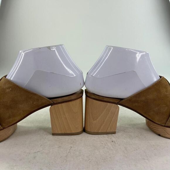 COCLICO richie clog tobacco Women's US 7 Wooden Heels Slide Mules - Picture 3 of 11